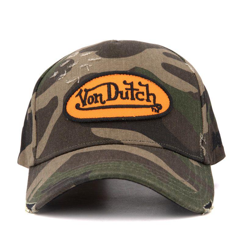 Кепка из ткани с камуфляжным рисунком и логотипом-гербом Мужская VON DUTCH Taille unique хаки
Кепка из ткани с камуфляжным рисунком и логотипом-гербом Мужская VON DUTCH Taille unique хаки