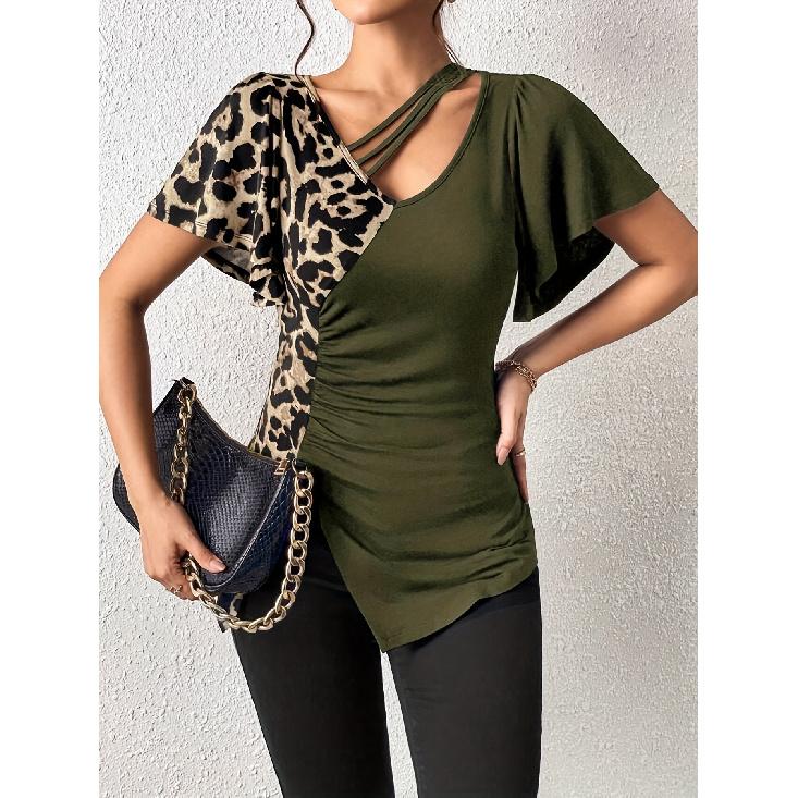 Весна, лето, осень, однотонная, с короткими рукавами и V-образным вырезом, простая футболка, облегающая, сексуальная, темпераментная, модная, женская одежда XXL армия зеленый
Весна, лето, осень, однотонная, с короткими рукавами и V-образным вырезом, простая футболка, облегающая, сексуальная, темпераментная, модная, женская одежда XXL армия зеленый