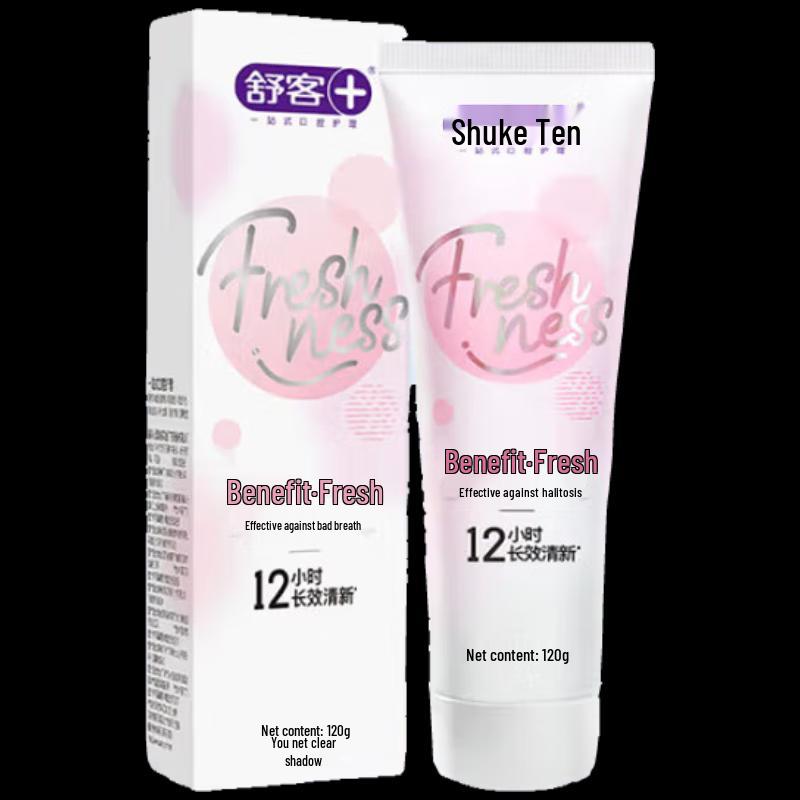 Shuke Refreshing Probiotic Toothpaste, Berry Ice Tea Flavor
Shuke Refreshing Probiotic Toothpaste, Berry Ice Tea Flavor