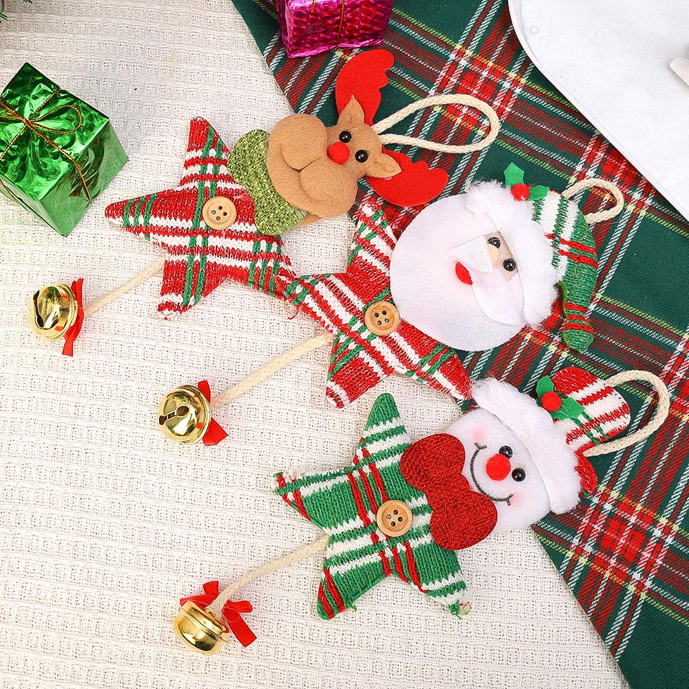 New Christmas Tree Santa Claus Elk Bell Pendant Christmas Decoration Pendant Cute Cartoon Ornaments Xmas Home Decoration Gifts
New Christmas Tree Santa Claus Elk Bell Pendant Christmas Decoration Pendant Cute Cartoon Ornaments Xmas Home Decoration Gifts