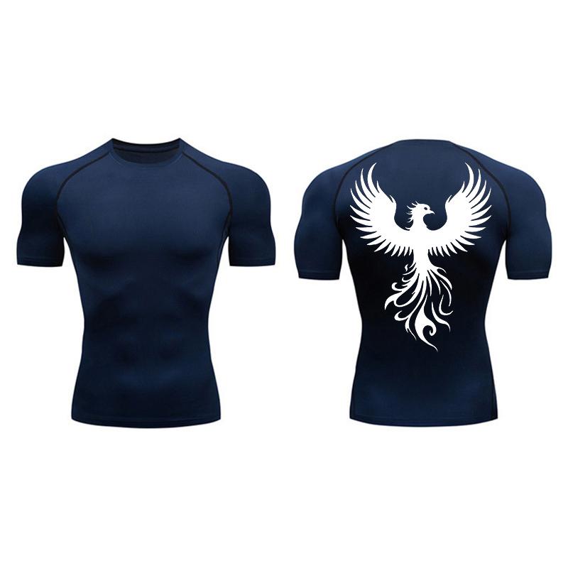 Graphic Athletic Quick Dry Compression Shirt for Men Gym Workout Running Tshirts Tees Tops Undershirt Baselayers Activewear S
Graphic Athletic Quick Dry Compression Shirt for Men Gym Workout Running Tshirts Tees Tops Undershirt Baselayers Activewear S