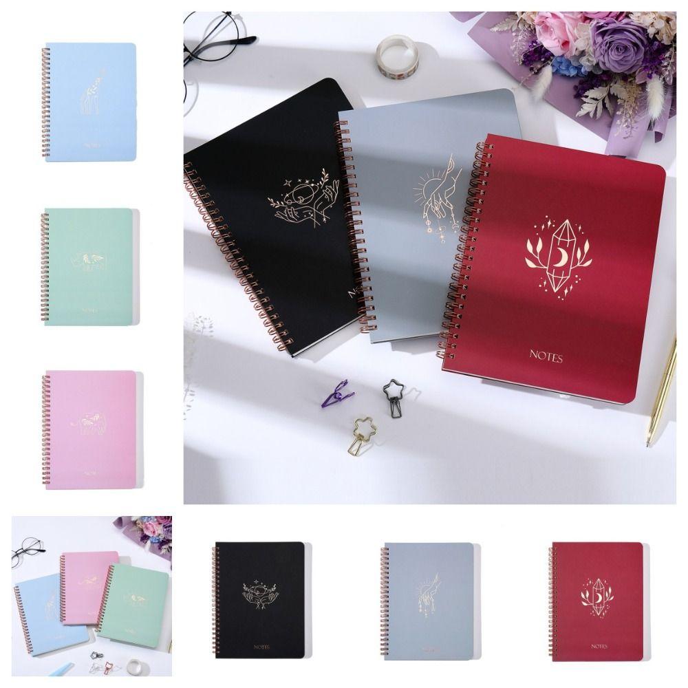 Gold Stamping Simple Notepad Protect Eye Paper A5 Coil Notebook Spiral Notebooks Agenda Organizer
Gold Stamping Simple Notepad Protect Eye Paper A5 Coil Notebook Spiral Notebooks Agenda Organizer