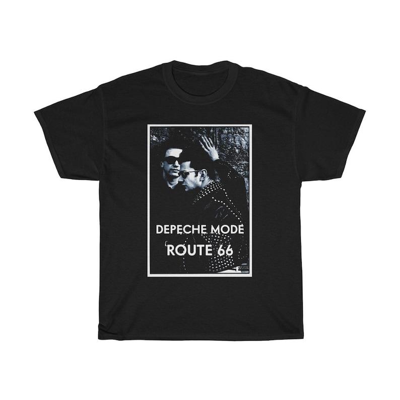 230 г/м² 100% хлопок Depeche Mode 1987 Route 66 Electronic New Wave футболка унисекс классическая XXS чёрный
230 г/м² 100% хлопок Depeche Mode 1987 Route 66 Electronic New Wave футболка унисекс классическая XXS чёрный