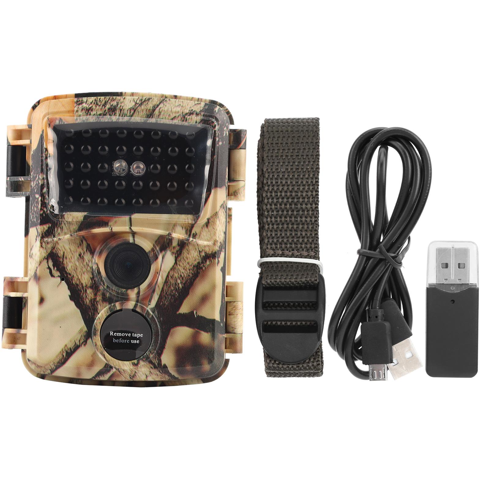 20MP Field Detection Outdoor Hunting Camera Waterproof Mini Infrared Camera Equipment чорний
20MP Field Detection Outdoor Hunting Camera Waterproof Mini Infrared Camera Equipment чорний