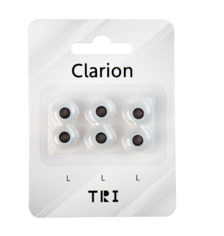 TRI Clarion Silicone Earphone Eartips 3 Pairs for S/M/L Size Headphone Accessory Wired Headset Earbuds KBEAR HBB KAI I3 Pro IEMS
TRI Clarion Silicone Earphone Eartips 3 Pairs for S/M/L Size Headphone Accessory Wired Headset Earbuds KBEAR HBB KAI I3 Pro IEMS