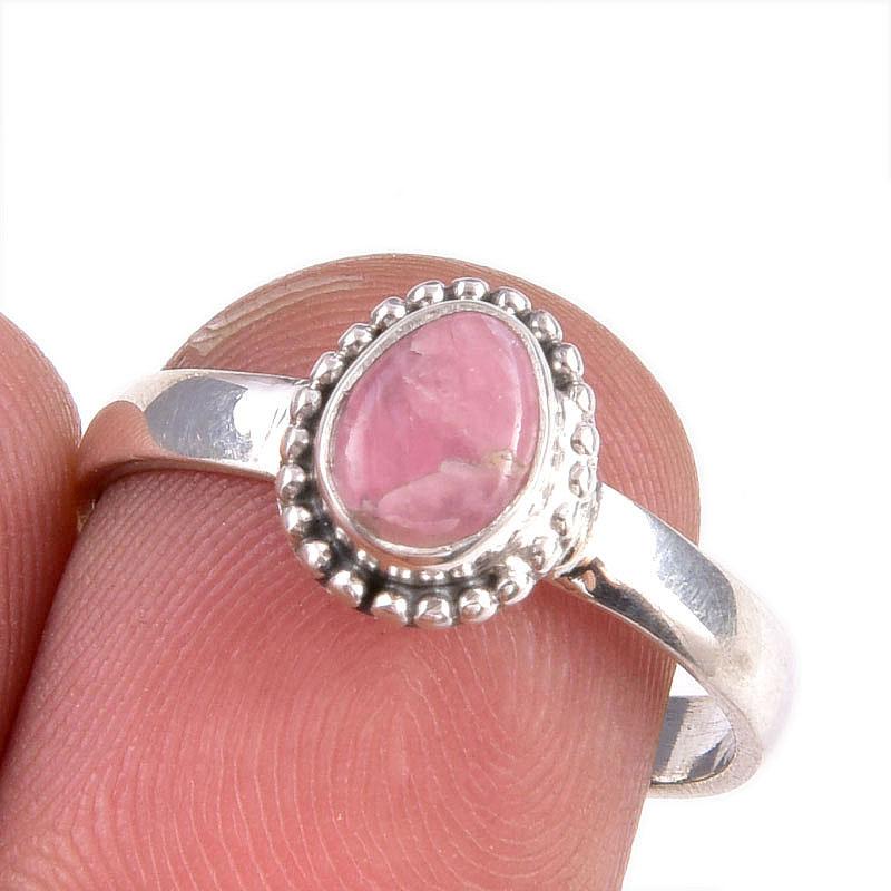 Natural Rhodochrosite Gemstone 925 Solid Sterling Silver Jewelry Ring S.8 U2m99
Natural Rhodochrosite Gemstone 925 Solid Sterling Silver Jewelry Ring S.8 U2m99