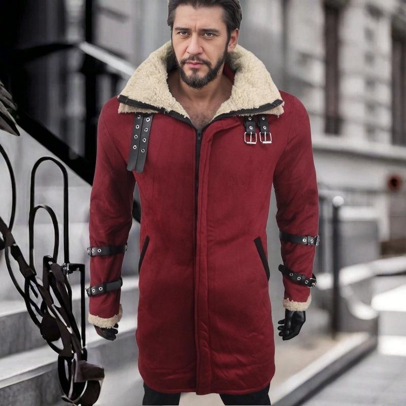 Мужское пальто Утолщенное пальто M красный
Мужское пальто Утолщенное пальто M красный