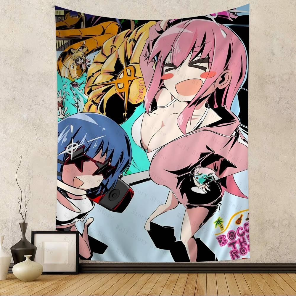 Bocchi the Rock Kessoku Band Wall Tapestry of Hitori Ryo Nijika Kita Cozy Room Decor for SliceofLife Anime Fans Tapestry 74x94cm(29x37in)
Bocchi the Rock Kessoku Band Wall Tapestry of Hitori Ryo Nijika Kita Cozy Room Decor for SliceofLife Anime Fans Tapestry 74x94cm(29x37in)
