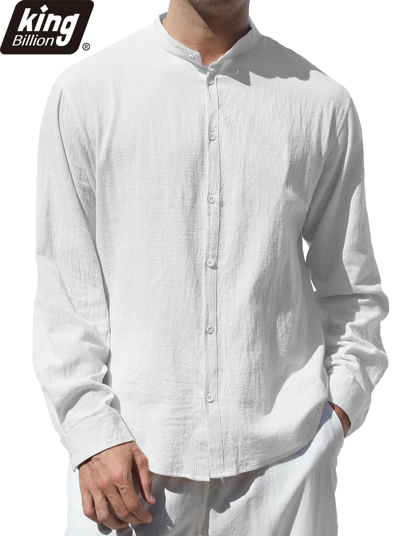Мужская льняная рубашка с длинным рукавом однотонная белая дышащая легкая стильный воротник для повседневной носки XXXL слоновая кость
Мужская льняная рубашка с длинным рукавом однотонная белая дышащая легкая стильный воротник для повседневной носки XXXL слоновая кость
