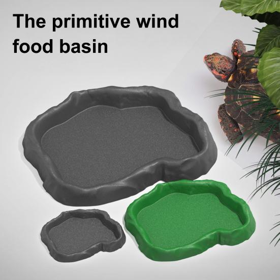 Reptile Feeder Terrarium Bowl Turtle Food And Water Feeding Dish for Tortoise Lizard Gecko Bearded Dragon S
Reptile Feeder Terrarium Bowl Turtle Food And Water Feeding Dish for Tortoise Lizard Gecko Bearded Dragon S