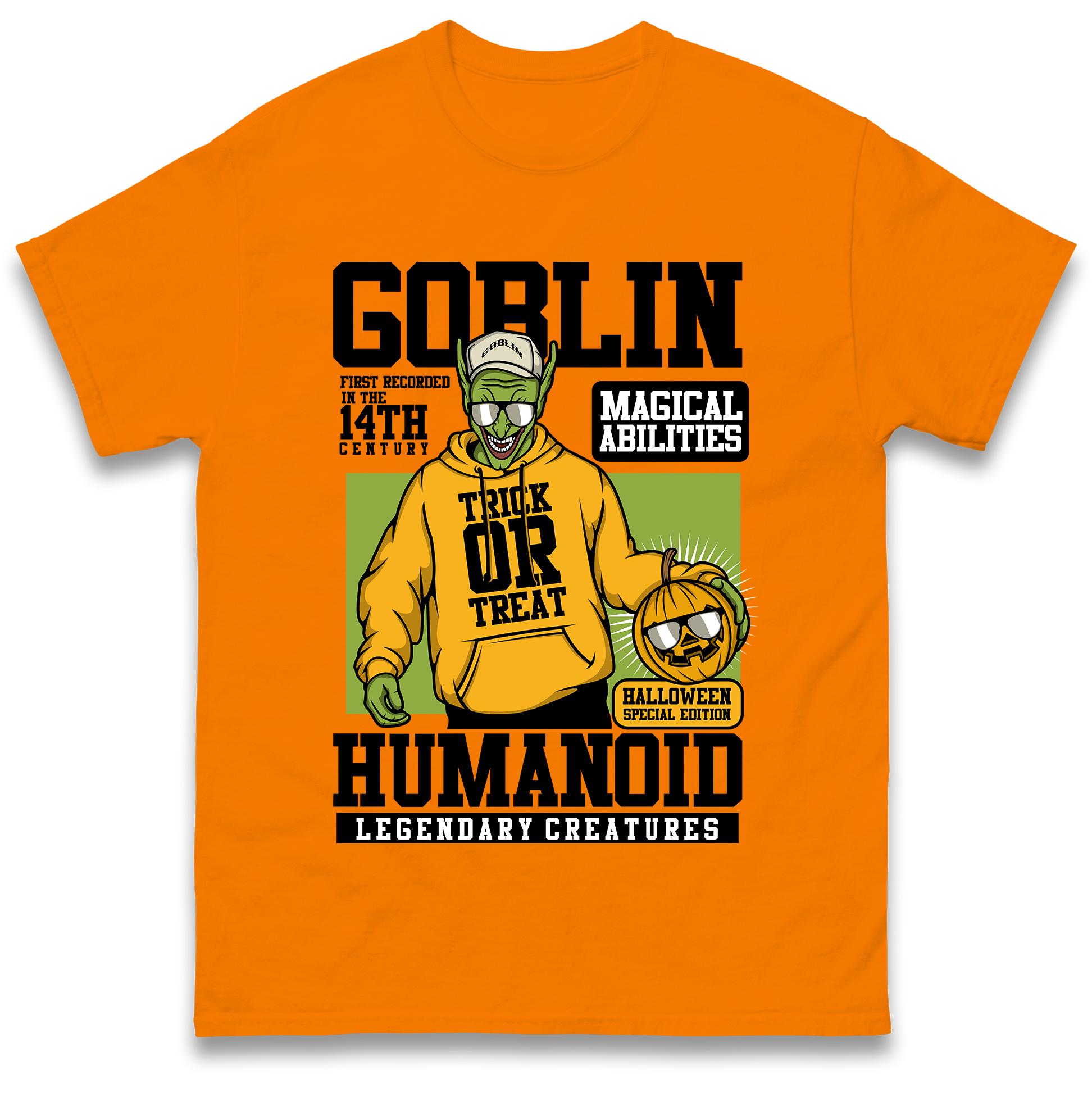 Goblin Trick Or Treat T Shirt Tshirt Mens Womens Unisex Tops Tees S
Goblin Trick Or Treat T Shirt Tshirt Mens Womens Unisex Tops Tees S