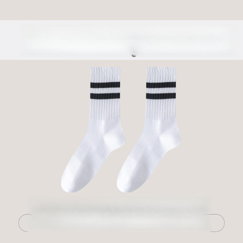 Мужские осенне-зимние полосатые бесшовные спортивные дышащие дезодорирующие длинные носки из чистого хлопка, впитывающие пот 1 pair жемчужина белый
Мужские осенне-зимние полосатые бесшовные спортивные дышащие дезодорирующие длинные носки из чистого хлопка, впитывающие пот 1 pair жемчужина белый