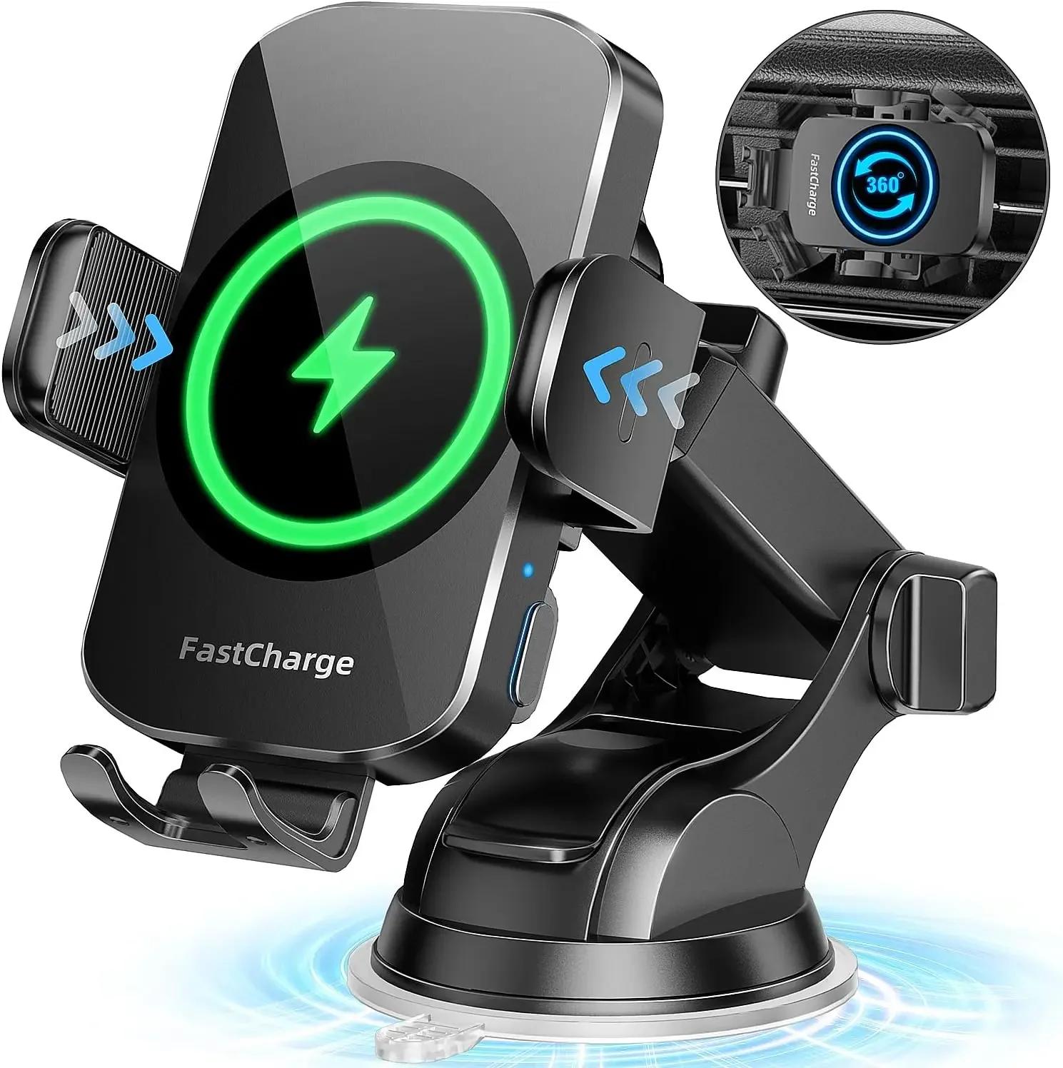 Fast Charging Phone Holder Wireless Car Charger Phone Mount Auto Clamping Car Accessories United States
Fast Charging Phone Holder Wireless Car Charger Phone Mount Auto Clamping Car Accessories United States