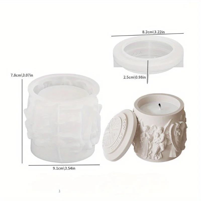 Домашний декор, милая статуэтка ангела, силиконовая форма для свечей, фигурка ангела, художественная скульптура, восковая форма для свечей, банка, ароматическая свеча, смоляная форма чистый
Домашний декор, милая статуэтка ангела, силиконовая форма для свечей, фигурка ангела, художественная скульптура, восковая форма для свечей, банка, ароматическая свеча, смоляная форма чистый