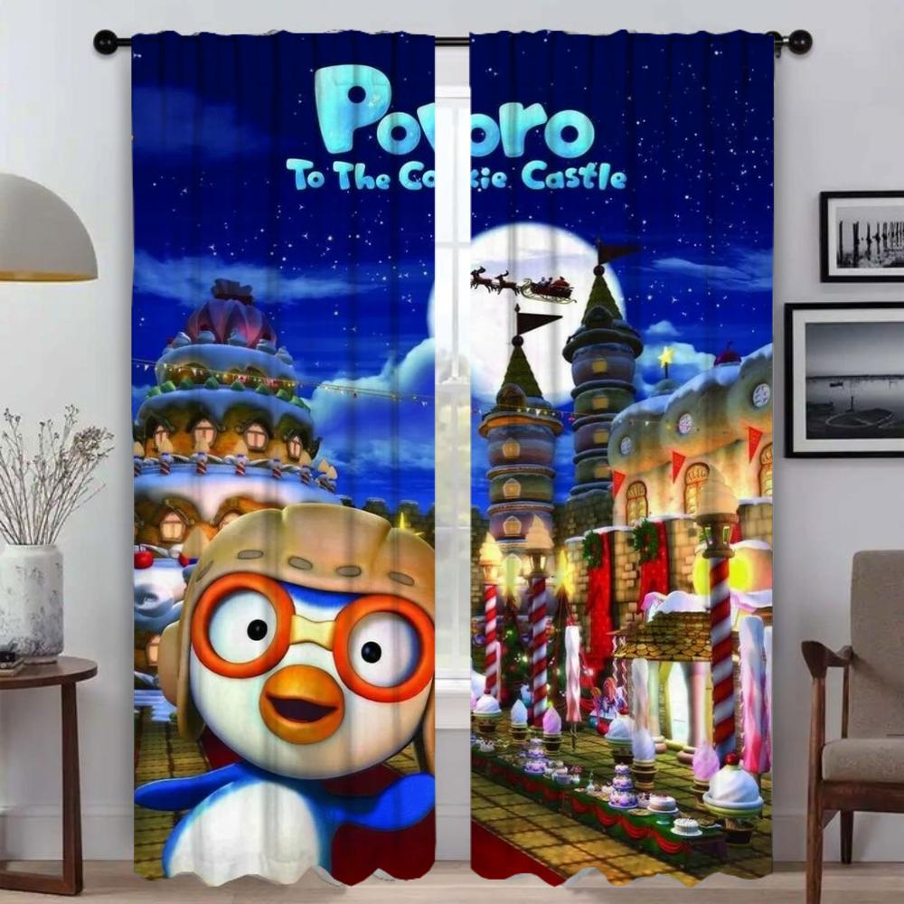 Pororos Curtain Room Panel Tulle Bedroom Blinds Living Curtains Halloween Decoration Shades Child Modern Darkening Made Of Polyester Window Treatment W100*H130(CM)-Grommet top&2PCS
Pororos Curtain Room Panel Tulle Bedroom Blinds Living Curtains Halloween Decoration Shades Child Modern Darkening Made Of Polyester Window Treatment W100*H130(CM)-Grommet top&2PCS