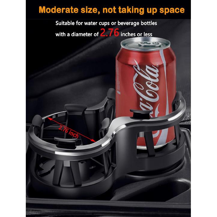 Kwak s Car Cup Holder Expander, 2 in 1 Extra Cup Holder Adapter Extender for Car with Expandable Insert, Fits Drink Cup,Tea Cup,Soda Can,Car Ashtray,
Kwak s Car Cup Holder Expander, 2 in 1 Extra Cup Holder Adapter Extender for Car with Expandable Insert, Fits Drink Cup,Tea Cup,Soda Can,Car Ashtray,