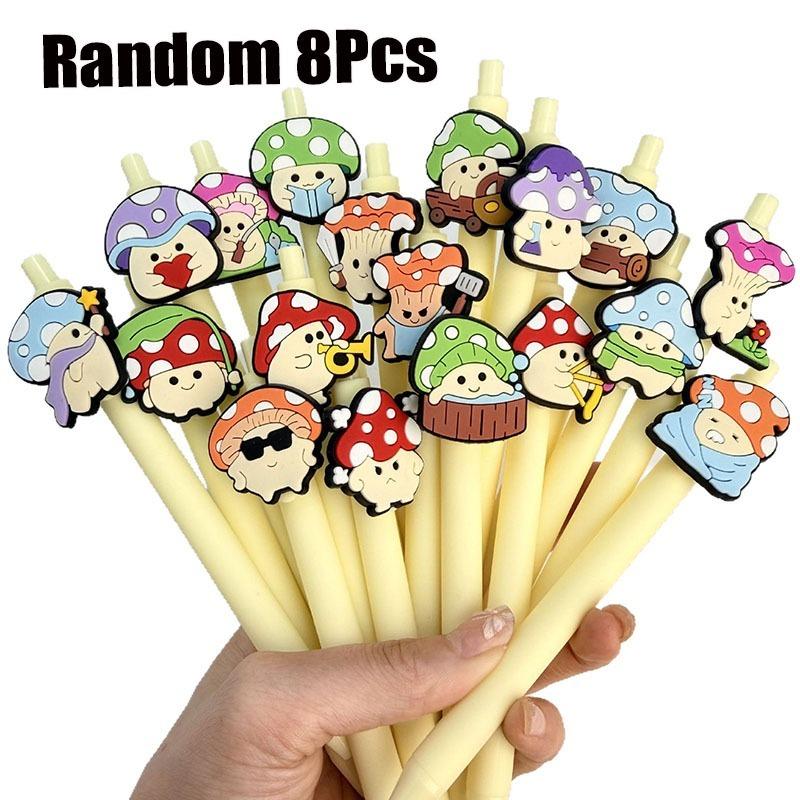10Pcs Mushroom Pens 0.7 Mm Black Waterbased Pen Smooth Writing for Students Classroom Office Supplies Random style 10Pcs
10Pcs Mushroom Pens 0.7 Mm Black Waterbased Pen Smooth Writing for Students Classroom Office Supplies Random style 10Pcs
