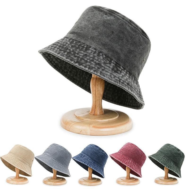 Washed Bucket Hat Women Men Unisex Couple Fisherman Cap Summer Hats For Women Sun Hat Flat Top Vintage Fishing Solid Foldable 56-58cm чорний
Washed Bucket Hat Women Men Unisex Couple Fisherman Cap Summer Hats For Women Sun Hat Flat Top Vintage Fishing Solid Foldable 56-58cm чорний
