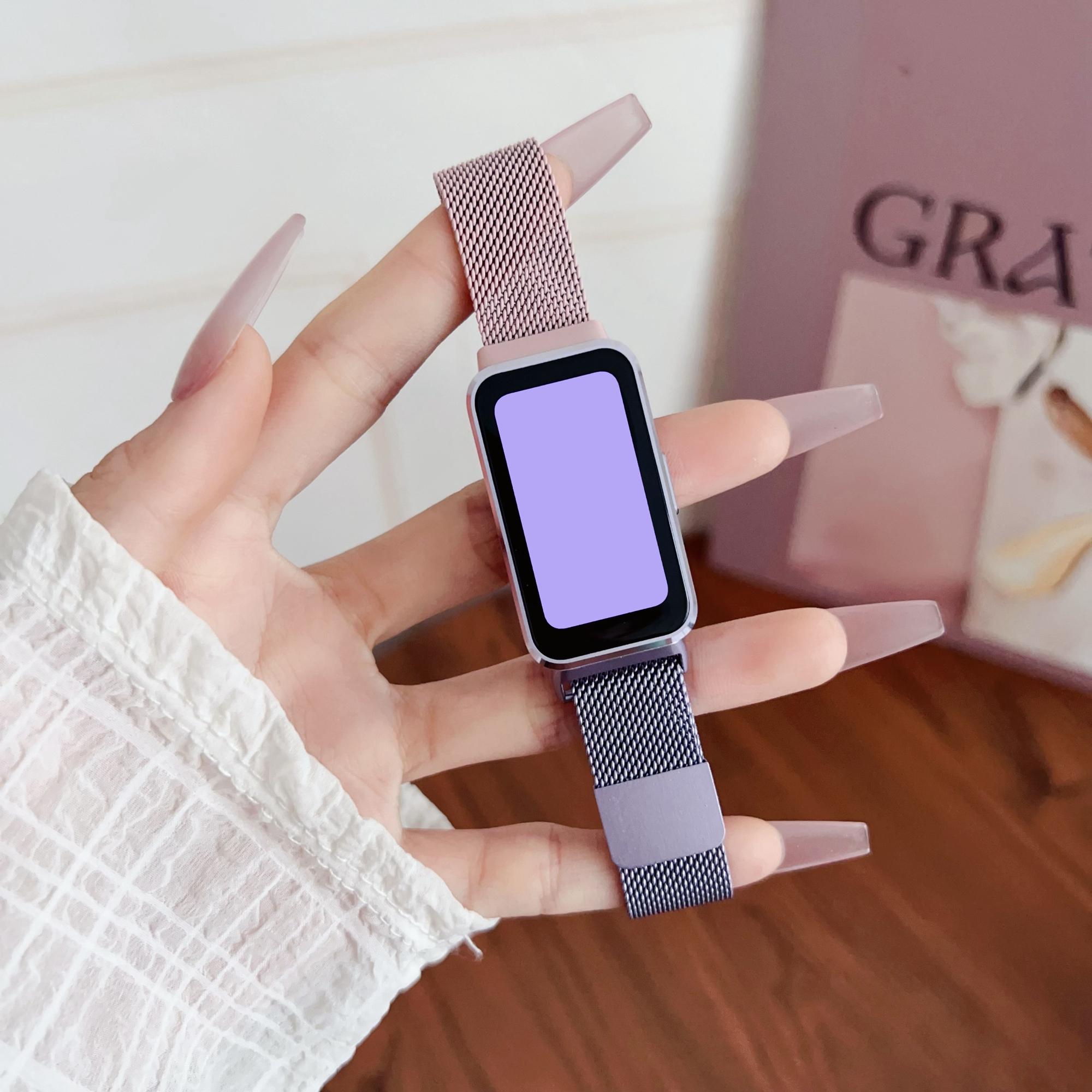 Ремінець для Huawei Band 10/9/8 Градієнтний Міланський Петлевий Ремінець з Нержавіючої Сталі Pink/Purple
Ремінець для Huawei Band 10/9/8 Градієнтний Міланський Петлевий Ремінець з Нержавіючої Сталі Pink/Purple