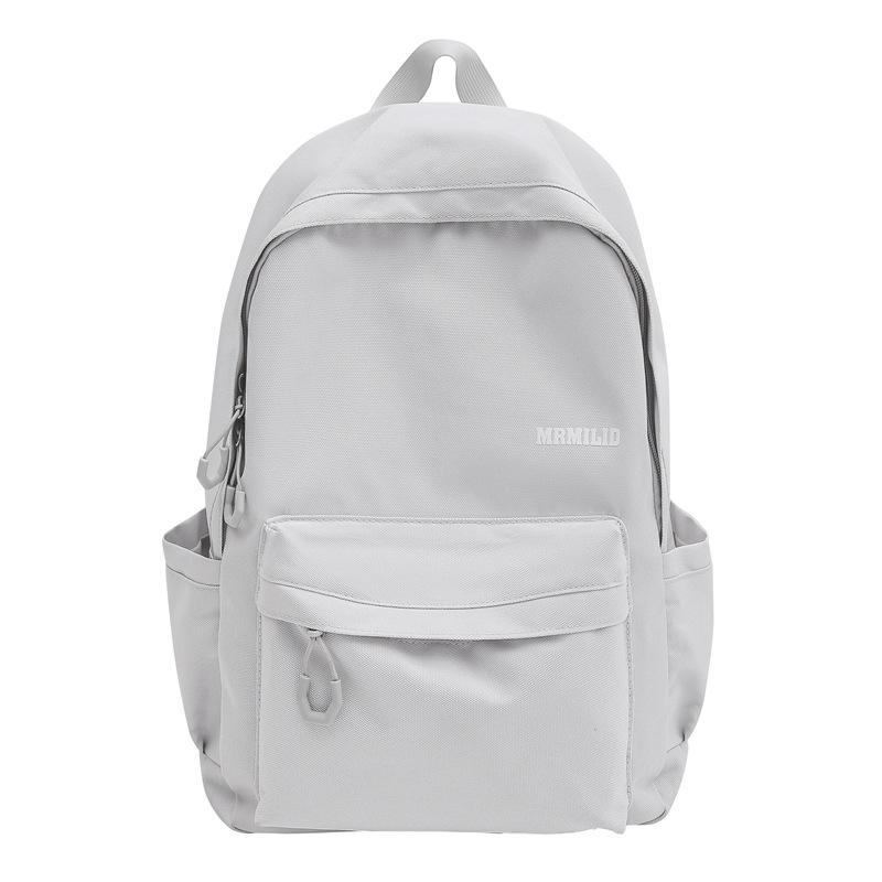 Студенческая школьная сумка, однотонный женский рюкзак, мужской дорожный рюкзак светло-серый
Студенческая школьная сумка, однотонный женский рюкзак, мужской дорожный рюкзак светло-серый