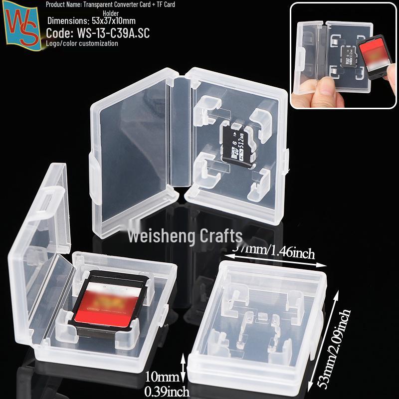 Multifunctional Game Box: SD Card, 8cm Disc, 15mm Coin, CD & DVD Storage Case
Multifunctional Game Box: SD Card, 8cm Disc, 15mm Coin, CD & DVD Storage Case