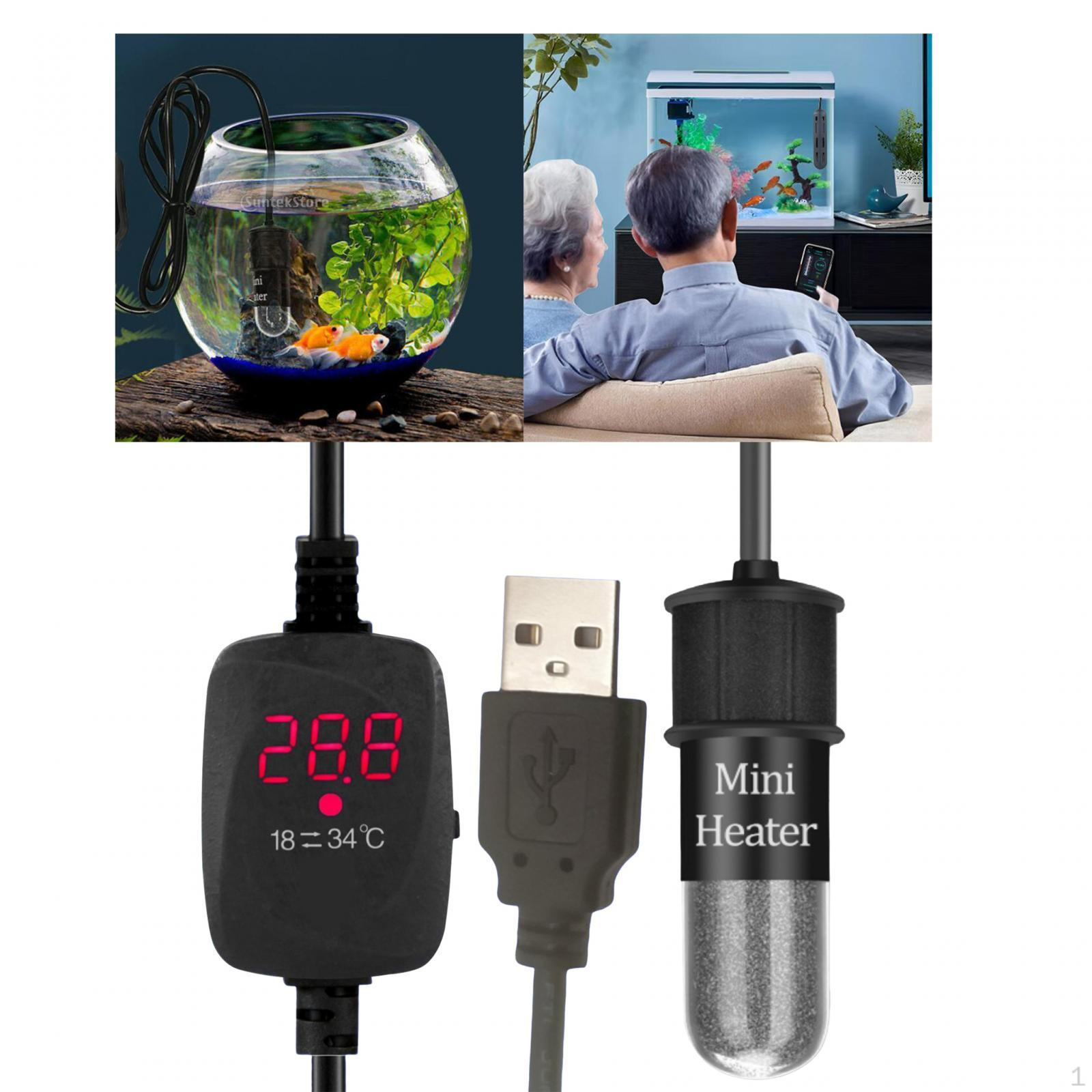 Аквариумный нагреватель 10 Вт умный термостат небольшой регулируемый USB для питьевой воды для домашних животных No Power Outage_Celsius
Аквариумный нагреватель 10 Вт умный термостат небольшой регулируемый USB для питьевой воды для домашних животных No Power Outage_Celsius