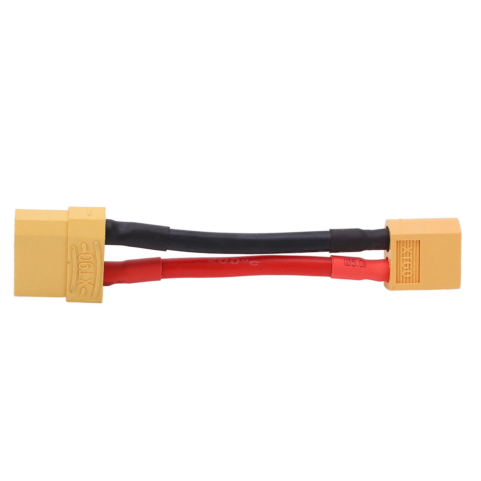 RC Connector Soft Silicone Cable XT60 Male to XT90 Female Connector for Remote Control Car Aircraft
RC Connector Soft Silicone Cable XT60 Male to XT90 Female Connector for Remote Control Car Aircraft
