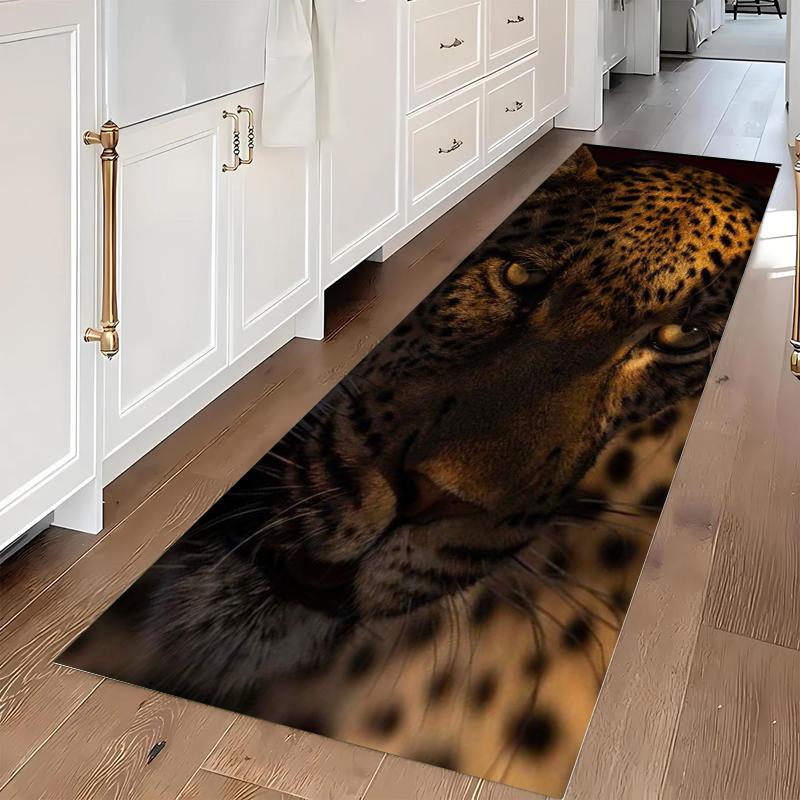 Dynamic Wild Tiger Long Runner Rug Realistic Walking & Splashing Print Soft Washable Non-slip Mat for Hallway Corridor 40X120CM
Dynamic Wild Tiger Long Runner Rug Realistic Walking & Splashing Print Soft Washable Non-slip Mat for Hallway Corridor 40X120CM