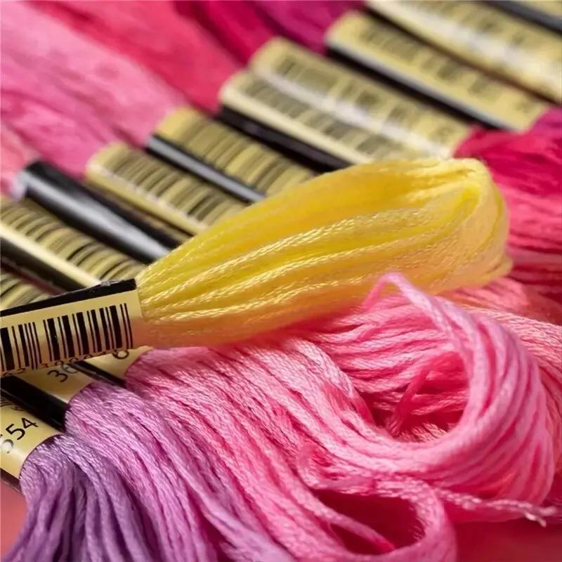 50pcs Friendship Bracelet Thread Set, Rainbow Cotton & Silk Embroidery Threads for Cross Stitch, DIY Bracelet Making
50pcs Friendship Bracelet Thread Set, Rainbow Cotton & Silk Embroidery Threads for Cross Stitch, DIY Bracelet Making
