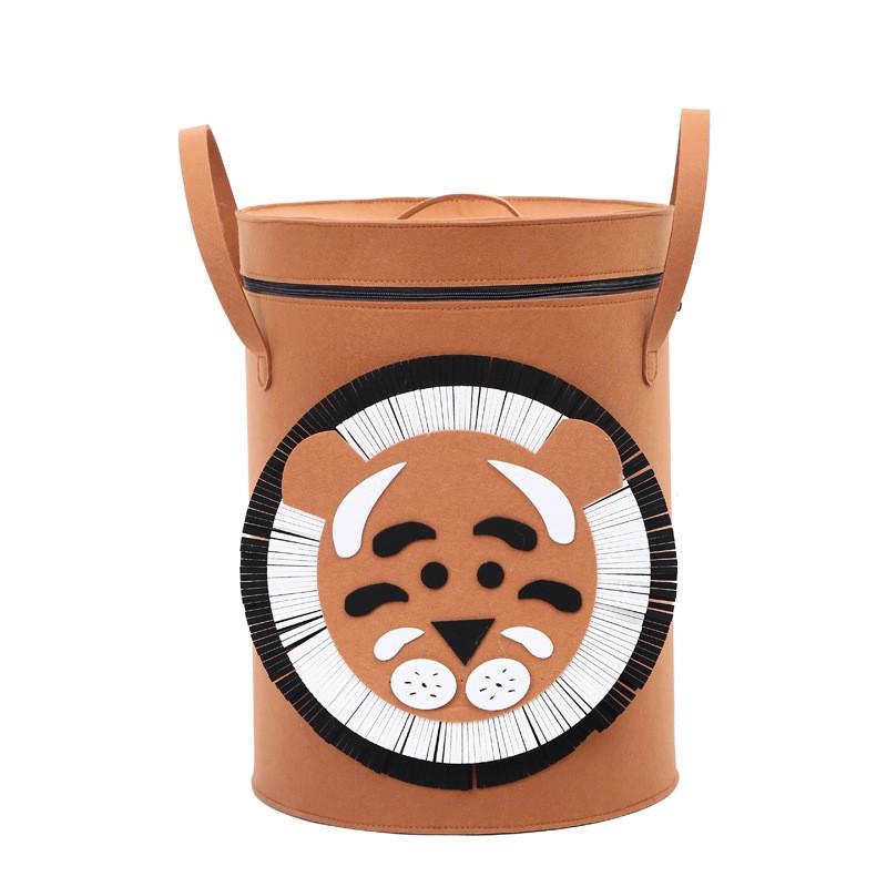 Toy Storage Bucket Large Capacity Bucket with Lid Collapsible Basket Cartoon Animal Storage Basket Home Supplies тигровий
Toy Storage Bucket Large Capacity Bucket with Lid Collapsible Basket Cartoon Animal Storage Basket Home Supplies тигровий