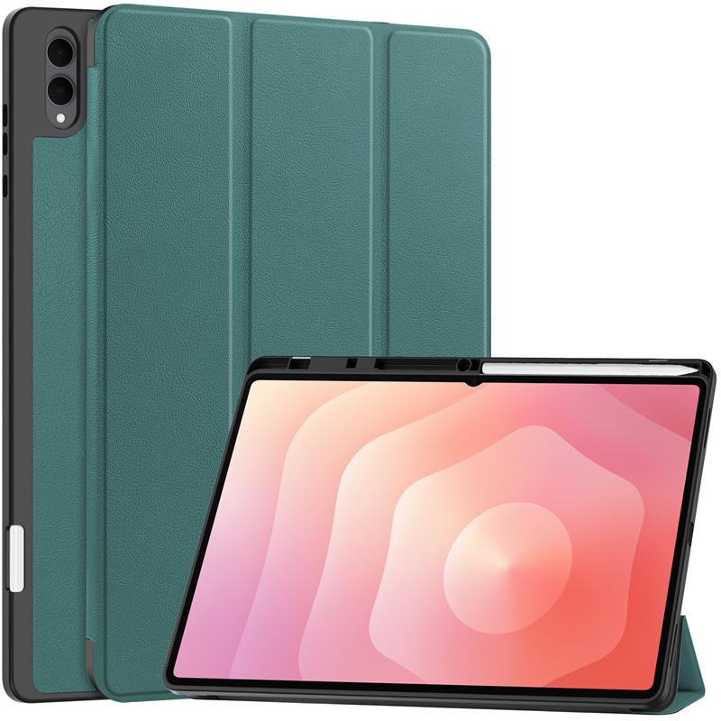 For Samsung Tab S11 Ultra Case with Pen Holder Trifold PU Leather Magnetic Smart Cover for Galaxy Tab S11 Ultra Case 14.6 Inch S11 Ultra(14.6 inch) темно-зелений колір
For Samsung Tab S11 Ultra Case with Pen Holder Trifold PU Leather Magnetic Smart Cover for Galaxy Tab S11 Ultra Case 14.6 Inch S11 Ultra(14.6 inch) темно-зелений колір