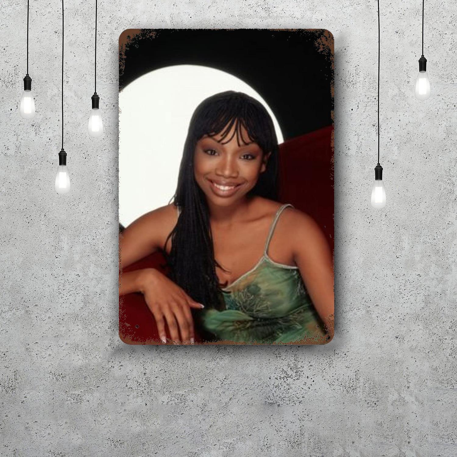 Brandy Norwood Decor Poster Vintage Tin Sign Metal Sign Decorative Plaque for Pub Bar Man Cave Club Wall Decoration 20x30cm(7.8x11.8inch)
Brandy Norwood Decor Poster Vintage Tin Sign Metal Sign Decorative Plaque for Pub Bar Man Cave Club Wall Decoration 20x30cm(7.8x11.8inch)