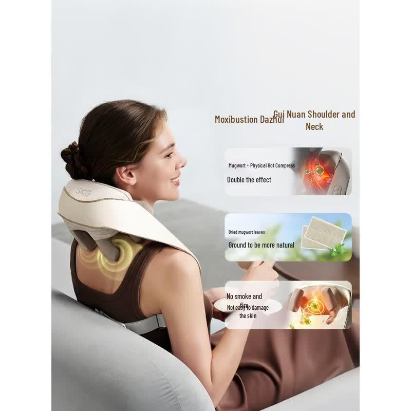 SKG H5 Smart Neck and Shoulder Massager with Moxibustion Heat CN plug (adapter included)
SKG H5 Smart Neck and Shoulder Massager with Moxibustion Heat CN plug (adapter included)