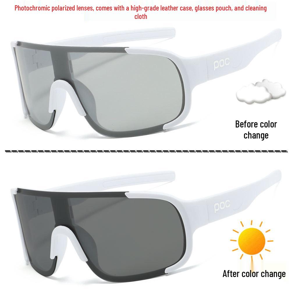 POC Unisex Color-Changing Cycling Glasses for Day & Night Outdoor Sports, Running, Marathon - Windproof Goggles
POC Unisex Color-Changing Cycling Glasses for Day & Night Outdoor Sports, Running, Marathon - Windproof Goggles