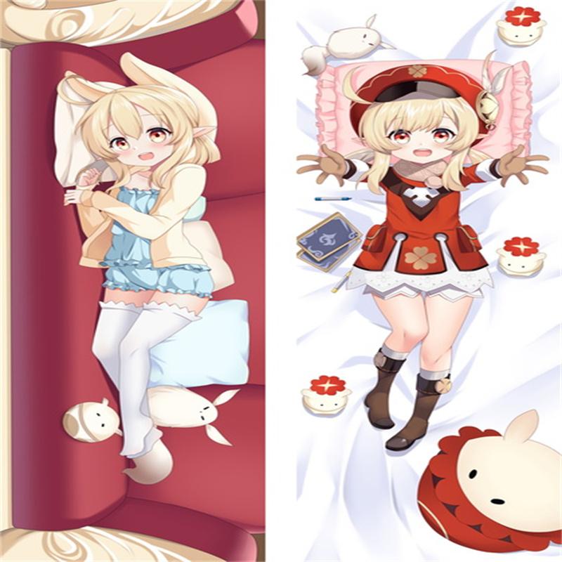 60x180 см аниме Dakimakura Game Genshin Impact Klee наволочка для косплея, обнимающая наволочка для всего тела, длинная наволочка из персиковой кожи
60x180 см аниме Dakimakura Game Genshin Impact Klee наволочка для косплея, обнимающая наволочка для всего тела, длинная наволочка из персиковой кожи