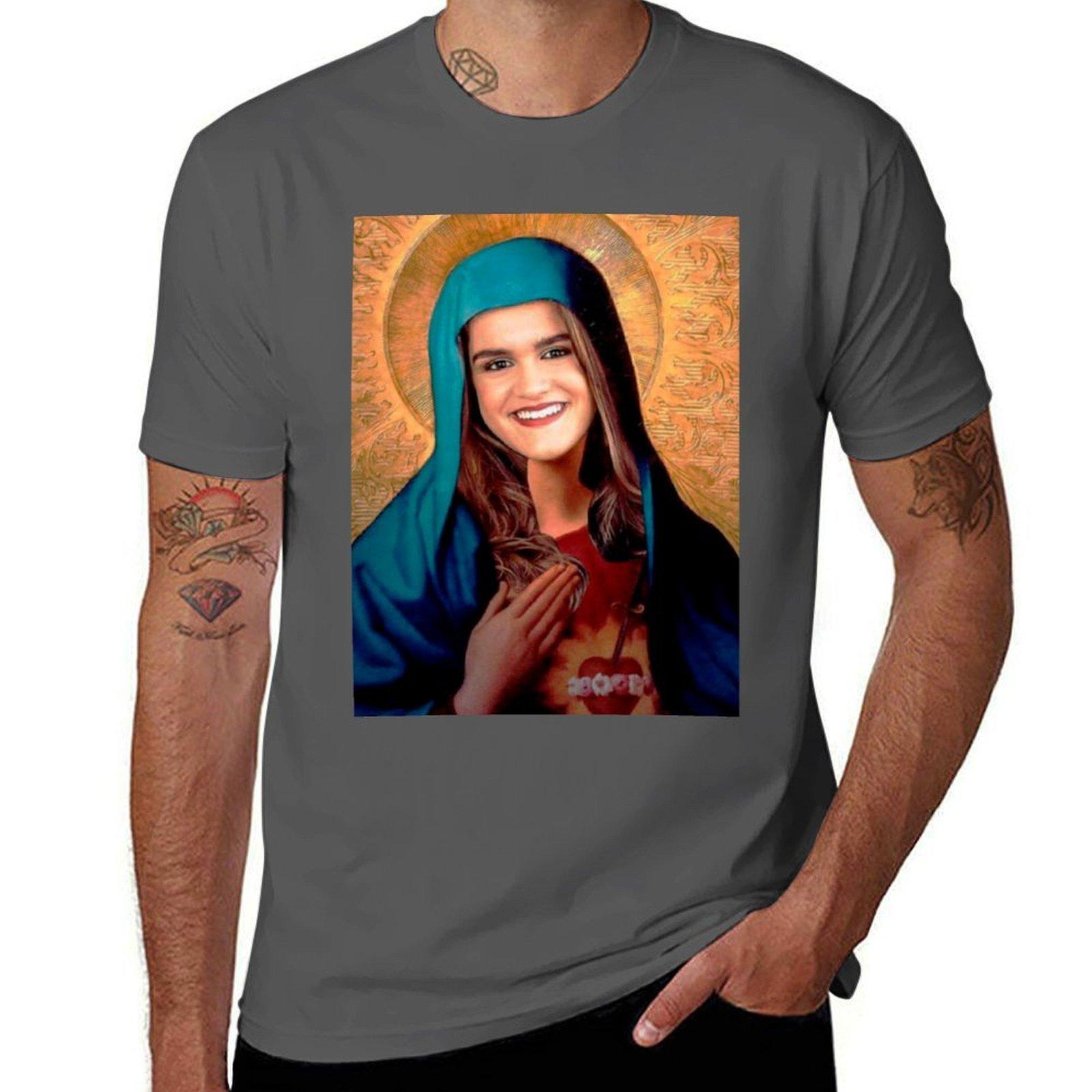 Santa Amaia TShirt Vintage Print Crew Neck Tee 4XL
Santa Amaia TShirt Vintage Print Crew Neck Tee 4XL