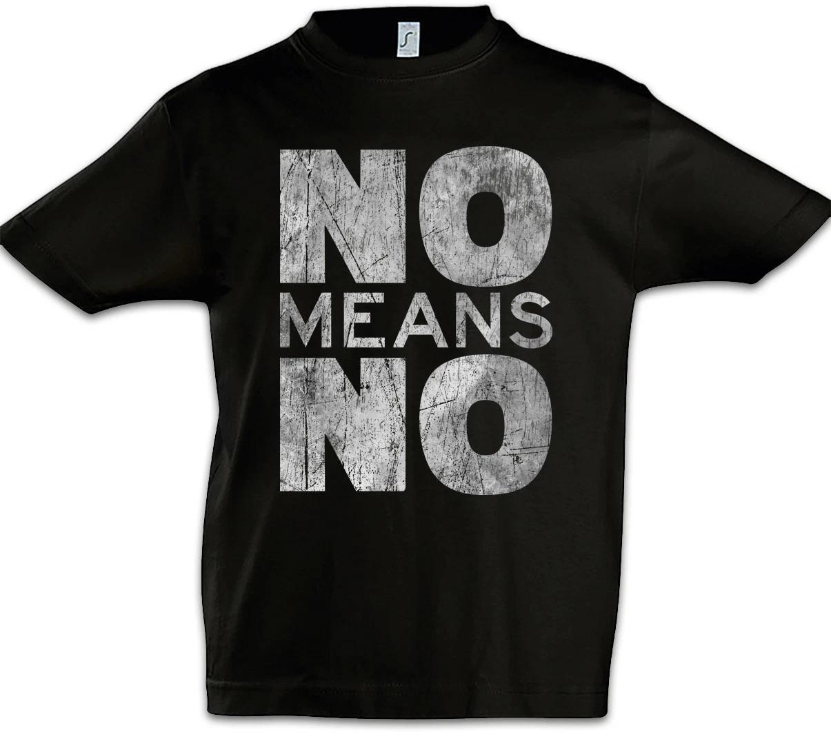 No Means No Kids Boys T-Shirt Sexism Feminism Emancipation Feminist- 100
No Means No Kids Boys T-Shirt Sexism Feminism Emancipation Feminist- 100