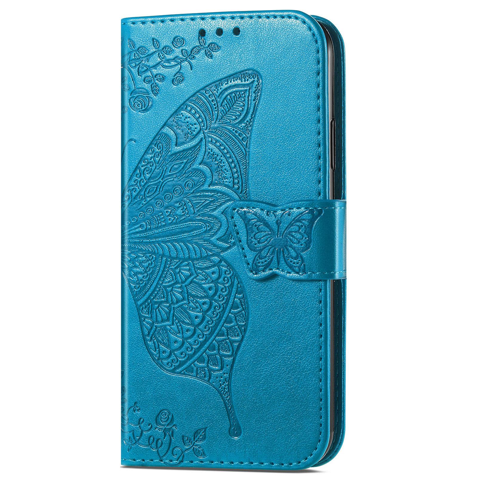 For Samsung Galaxy A53 5G Imprinted Butterfly Flower Pattern Leather Case Full-Body Protective Stand Wallet Phone Cover with Strap Blue
For Samsung Galaxy A53 5G Imprinted Butterfly Flower Pattern Leather Case Full-Body Protective Stand Wallet Phone Cover with Strap Blue