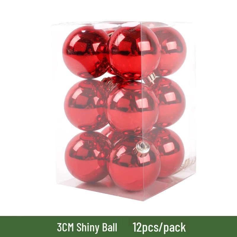 Red Christmas Balls 3-10cm: Electroplated Plastic Tree Ornaments for Festive Atmosphere
Red Christmas Balls 3-10cm: Electroplated Plastic Tree Ornaments for Festive Atmosphere