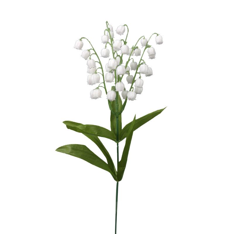 35cm 5-Fork Imitation Bell Orchid Single White Small Lily Of The Valley Plastic Flower Imitation Flower DIY Home Decoration 6pcs
35cm 5-Fork Imitation Bell Orchid Single White Small Lily Of The Valley Plastic Flower Imitation Flower DIY Home Decoration 6pcs