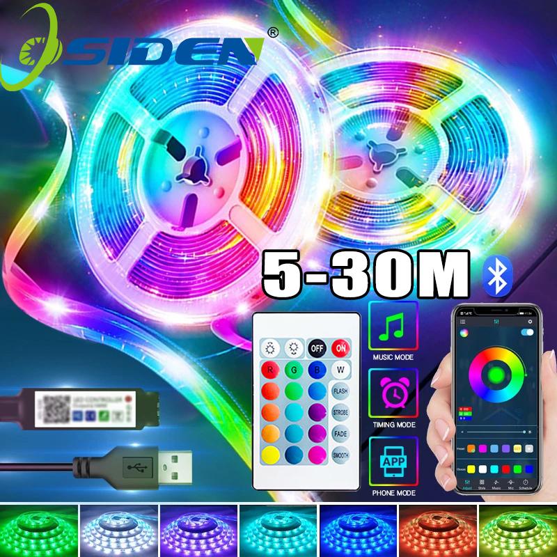 5M/10M/15M/20M/30M 5050 LED Strip Lights 5V USB LED Tape Lights With Smart Bluetooth for TV PC Gaming Backlight Decoration 5M
5M/10M/15M/20M/30M 5050 LED Strip Lights 5V USB LED Tape Lights With Smart Bluetooth for TV PC Gaming Backlight Decoration 5M