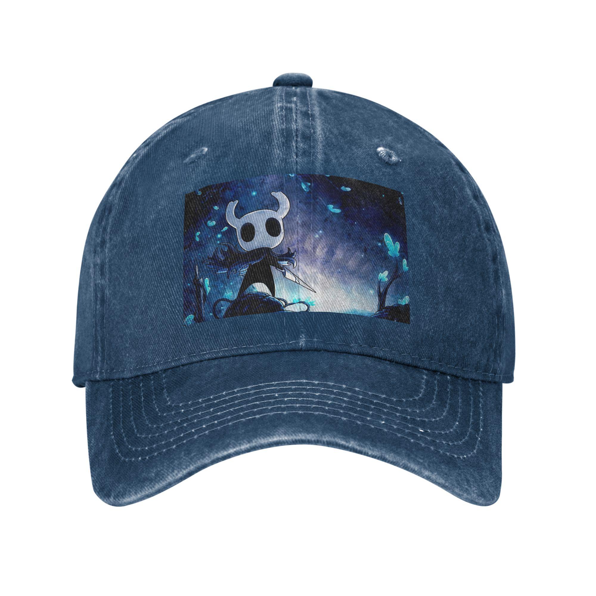 Hollow Knight Washed Denim Cap Casual Baseball Caps Adjustable Hat Summer Unisex Baseball Hats One Size
Hollow Knight Washed Denim Cap Casual Baseball Caps Adjustable Hat Summer Unisex Baseball Hats One Size