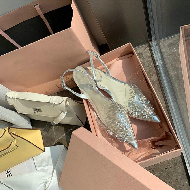 Мода 2025 Весна ПВХ Носок-лодочка Прозрачные Туфли-лодочки с бриллиантами На плоской подошве Свадебные сандалии Темперамент 40 серебряный
Мода 2025 Весна ПВХ Носок-лодочка Прозрачные Туфли-лодочки с бриллиантами На плоской подошве Свадебные сандалии Темперамент 40 серебряный