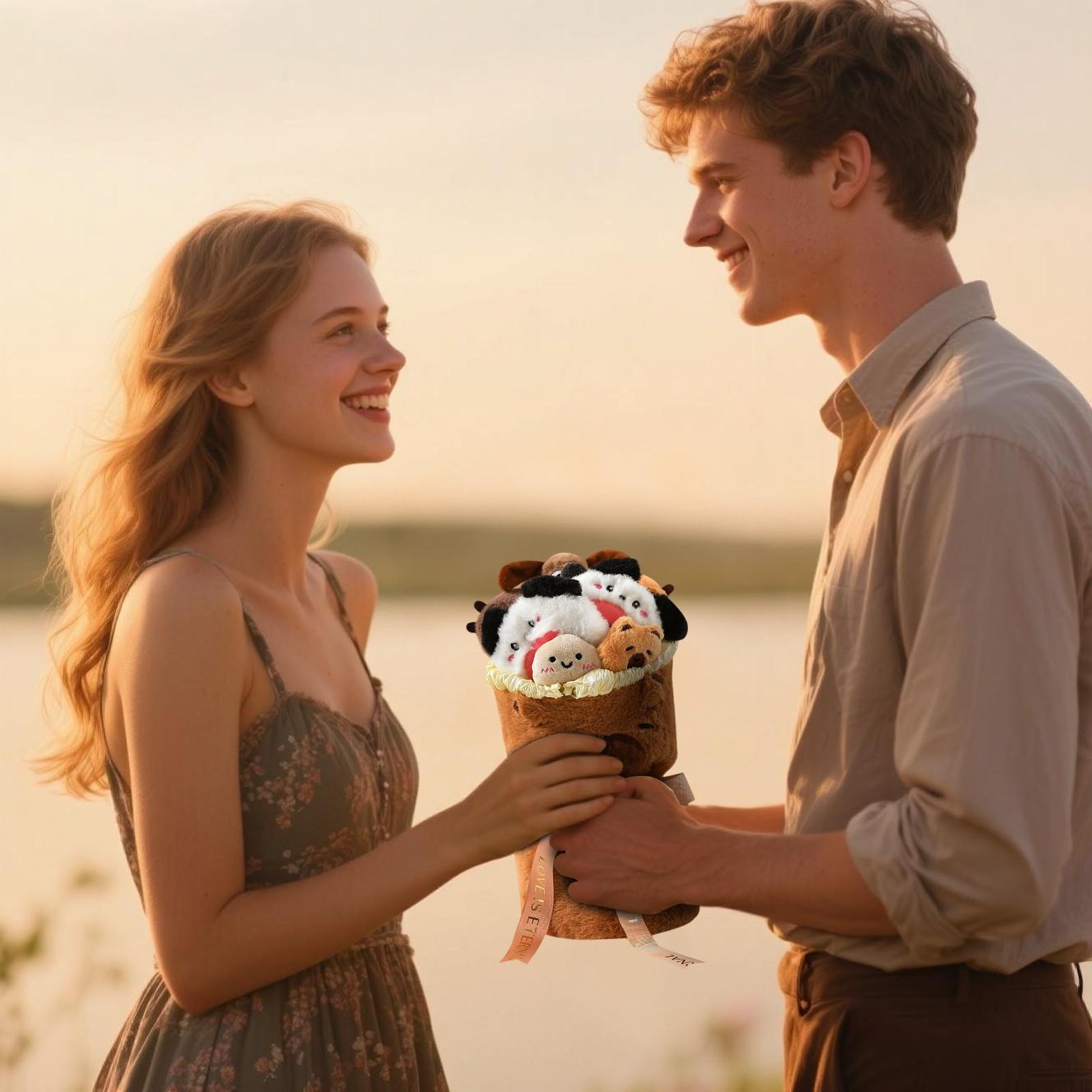 Cute Plush Toy Bouquet Plush Doll Plush Doll Bouquet Set One Size
Cute Plush Toy Bouquet Plush Doll Plush Doll Bouquet Set One Size