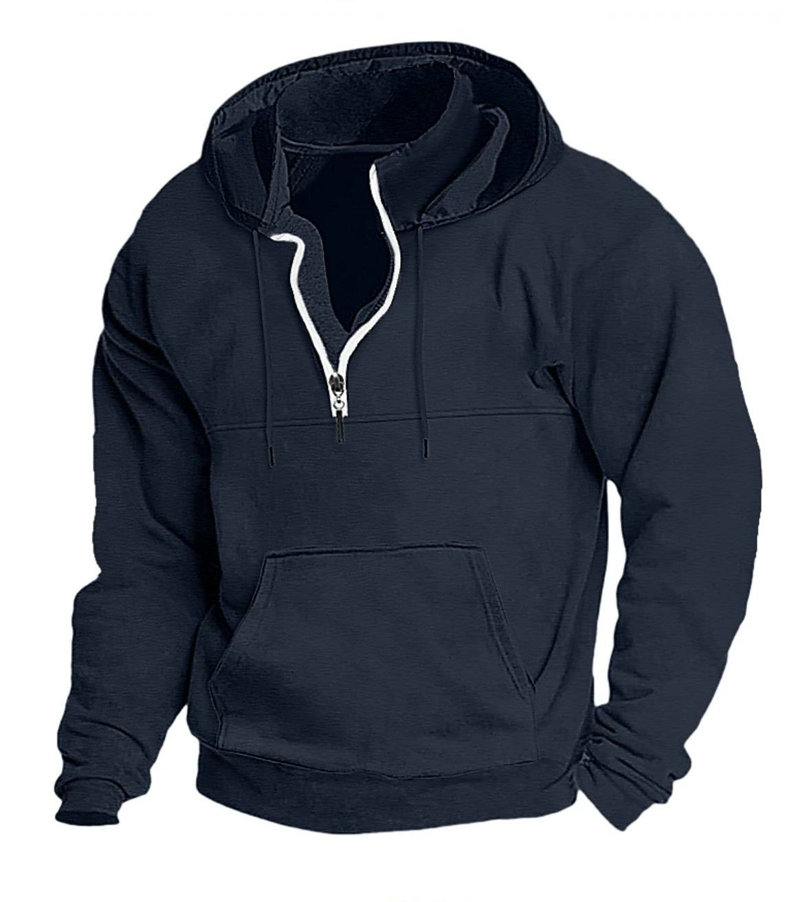 2026 Autumn/Winter Men s Printed Hooded Sweatshirt - Thick Casual Jacket Medium темно-синього кольору
2026 Autumn/Winter Men s Printed Hooded Sweatshirt - Thick Casual Jacket Medium темно-синього кольору