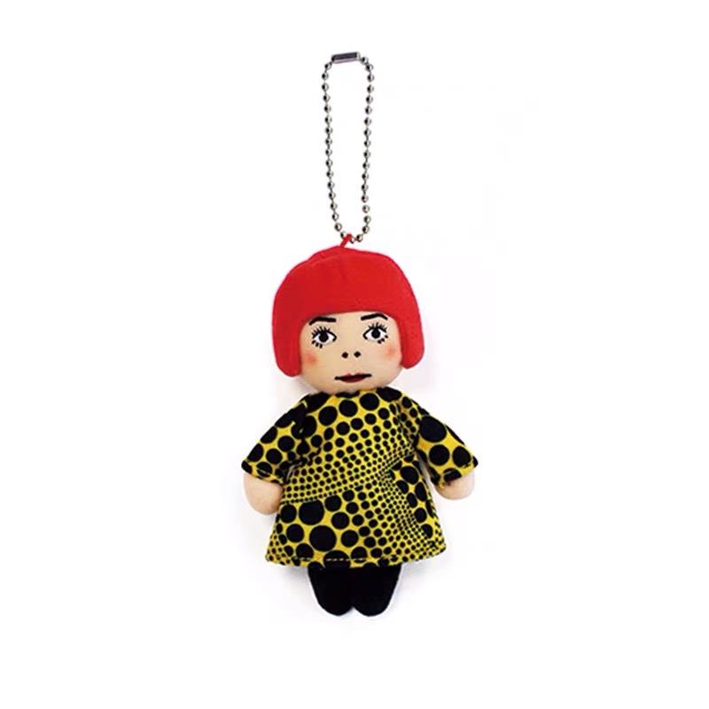 Yayoi Kusama Humanoid Polka-dot No Face Man Plush Toy Backpack Keychain Bag Hanging Decoration Plushie Pendant Boys Girls Gifts 10cm
Yayoi Kusama Humanoid Polka-dot No Face Man Plush Toy Backpack Keychain Bag Hanging Decoration Plushie Pendant Boys Girls Gifts 10cm