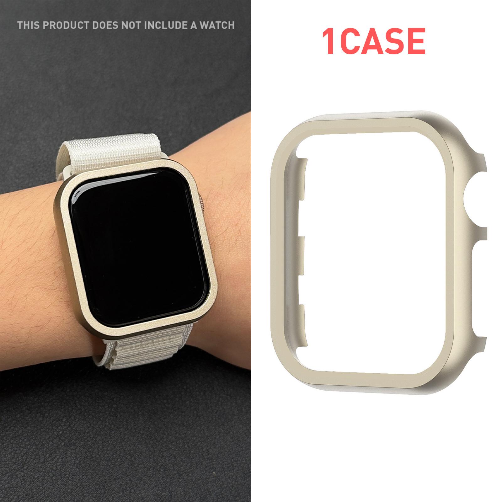 1/2pcs Heavy-Duty Metal Case for Apple Watch 38/40/41/42/44/45/49mm Full Coverage Shockproof Scratch-Resistant Protective Frame For Apple Watch 38mm
1/2pcs Heavy-Duty Metal Case for Apple Watch 38/40/41/42/44/45/49mm Full Coverage Shockproof Scratch-Resistant Protective Frame For Apple Watch 38mm