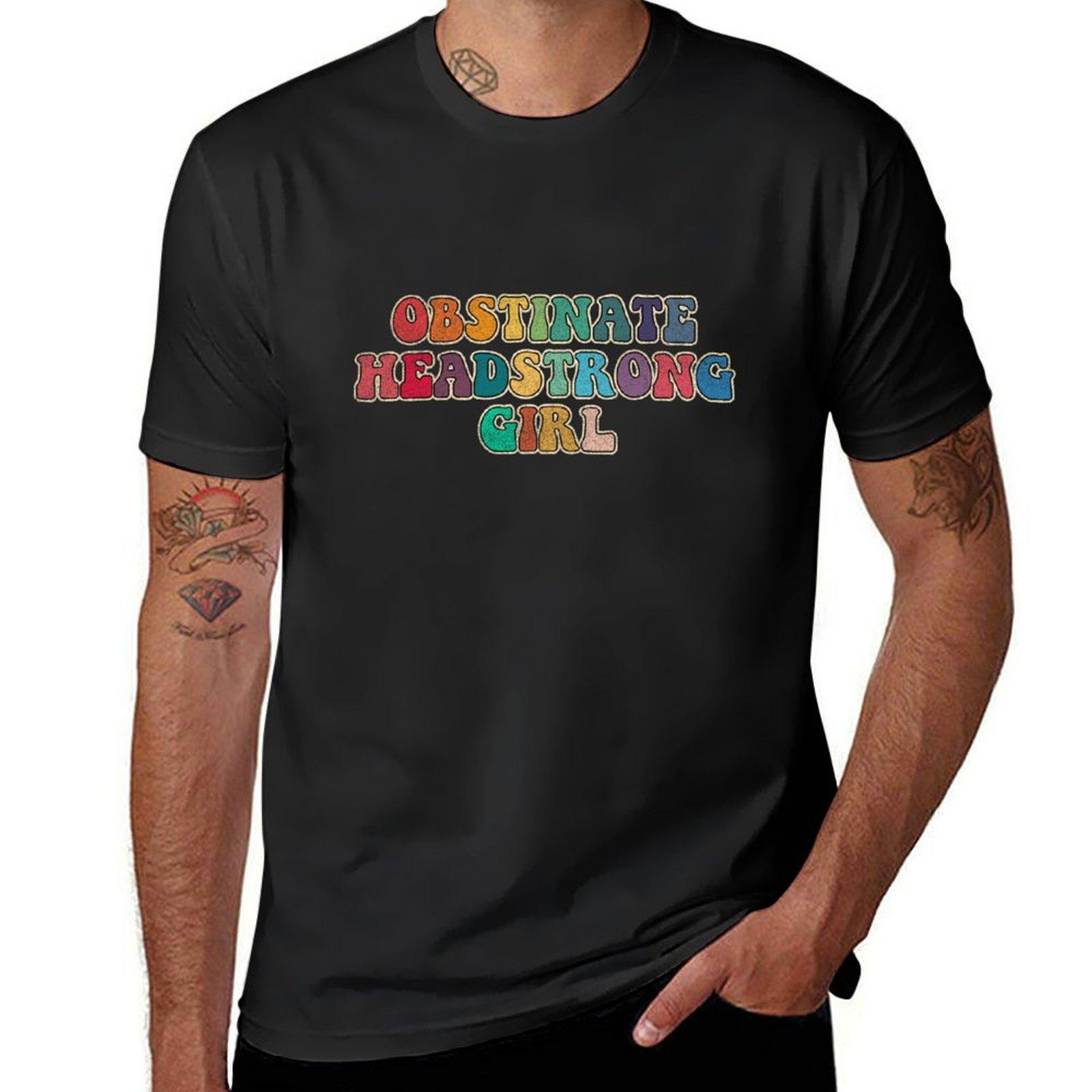 Vintage Obstinate headstrong girl Tshirt anime clothes Blouse anime quick drying mens graphic tshirts pack 4XL
Vintage Obstinate headstrong girl Tshirt anime clothes Blouse anime quick drying mens graphic tshirts pack 4XL