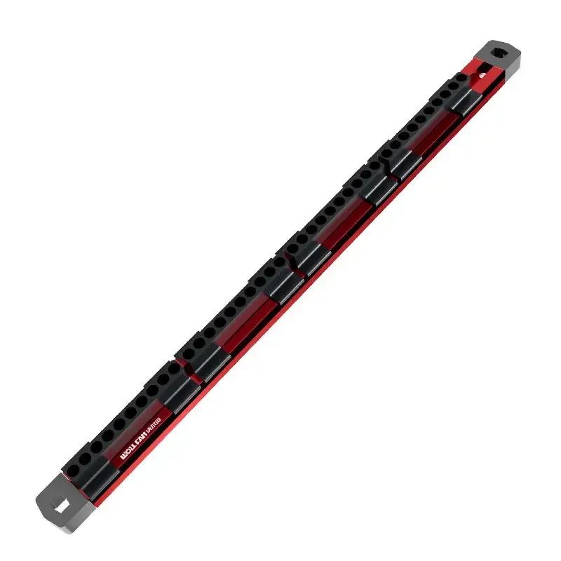 40 Holes Sleeve Batch Head Storage Rack Screwdriver Bits Holder with Magnetic Tool Organizer for Electrician Tool Accessories
40 Holes Sleeve Batch Head Storage Rack Screwdriver Bits Holder with Magnetic Tool Organizer for Electrician Tool Accessories