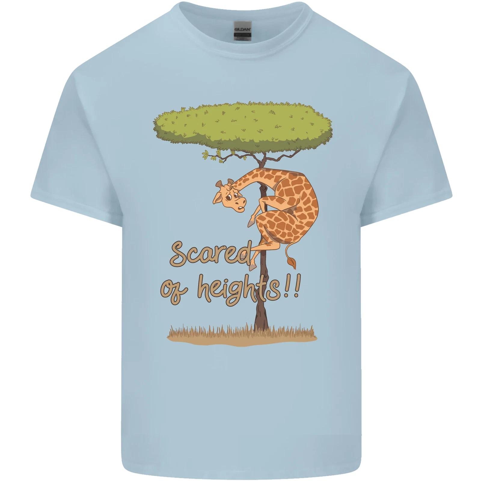 Scared of Heights Funny Giraffe Acrophobia Kids T-Shirt Childrens L
Scared of Heights Funny Giraffe Acrophobia Kids T-Shirt Childrens L